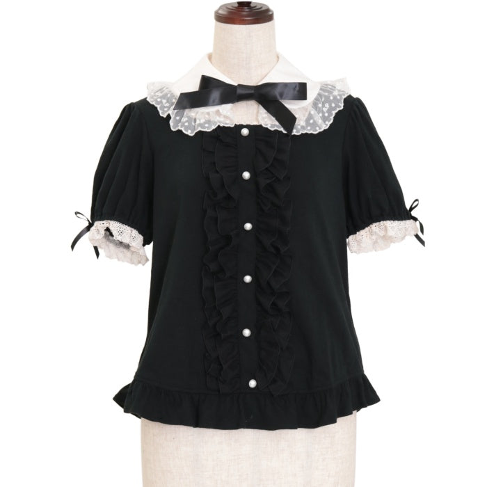 USED】スクエア付け襟カットソー | Angelic Pretty | ロリータ USED】スクエア付け襟カットソー | Angelic Pretty | ロリータ