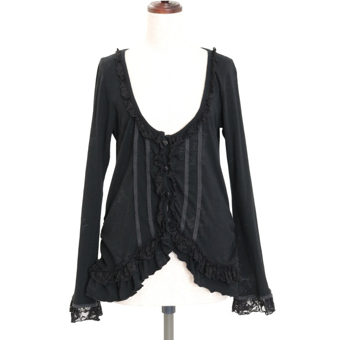 h.naoto FRILL エイチナオトフリル　カットソーカーディガン　ロリータ 20150718203537359_500.jpg