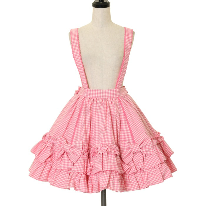 USED】おでかけサスペンダー付スカート | Angelic Pretty Wunderwelt 