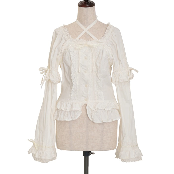 USED】姫袖後ろシャーリングブラウス | BABY, THE STARS SHINE