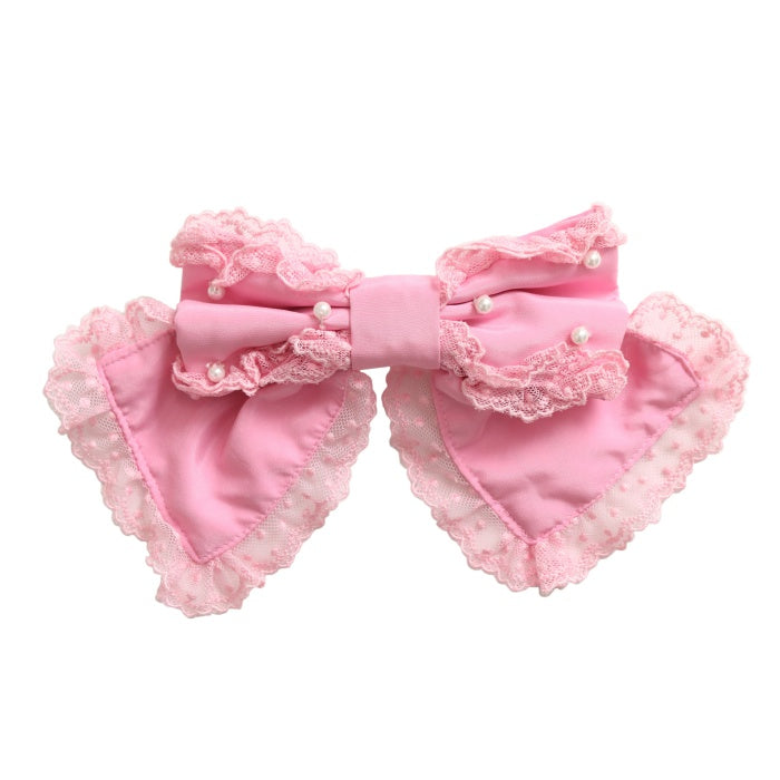 USED】エレガントパールリボンバレッタ | Angelic Pretty Wunderwelt