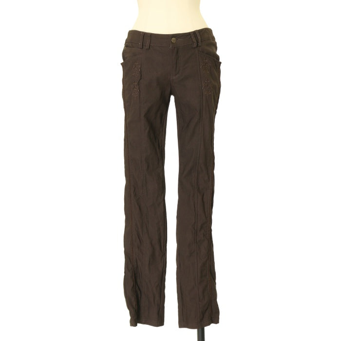 USED】croce ポケット刺繍ロングパンツ | Ozz On Wunderwelt Online