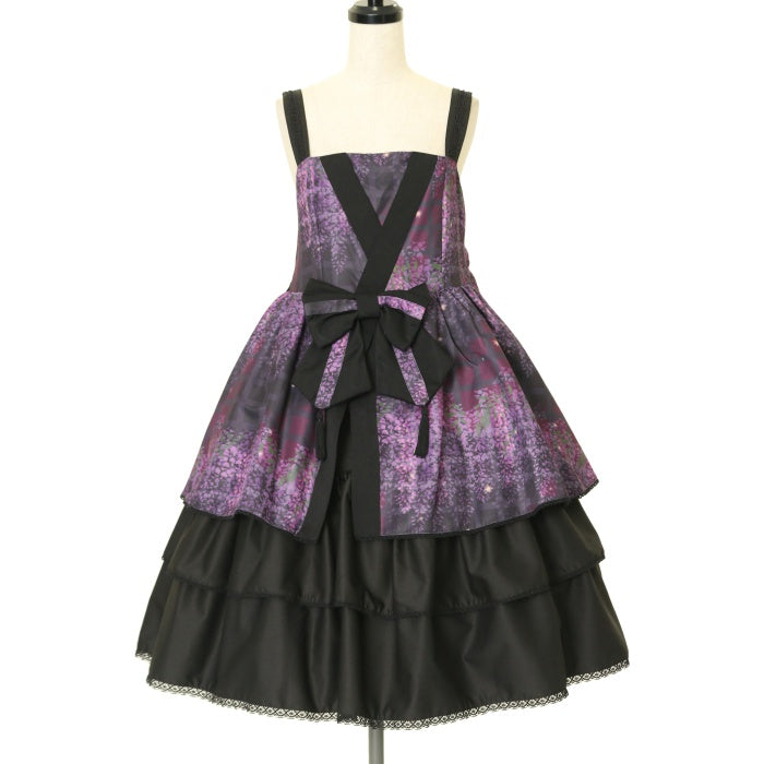 Midoxmido 　gouk 雅　白妙の追憶　ジャンパースカート USED】gouk雅 藤の花ジャンパースカート | h.NAOTO Wunderwelt Online