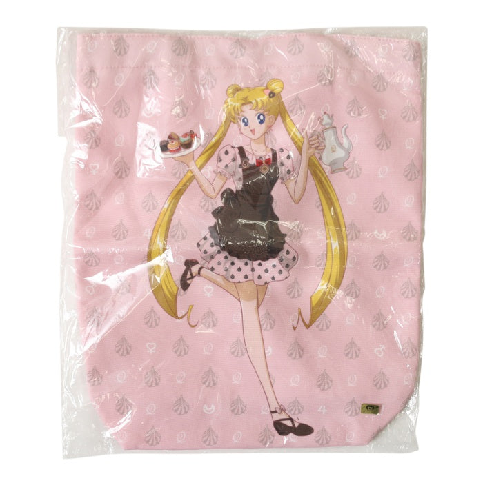 USED】Q-pot.×セーラームーン トートバッグ カフェうさぎちゃん