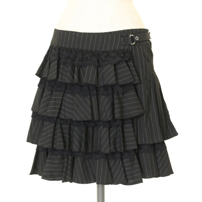 h.NAOTO Blood プリーツ ラップ スカート スカート - closet