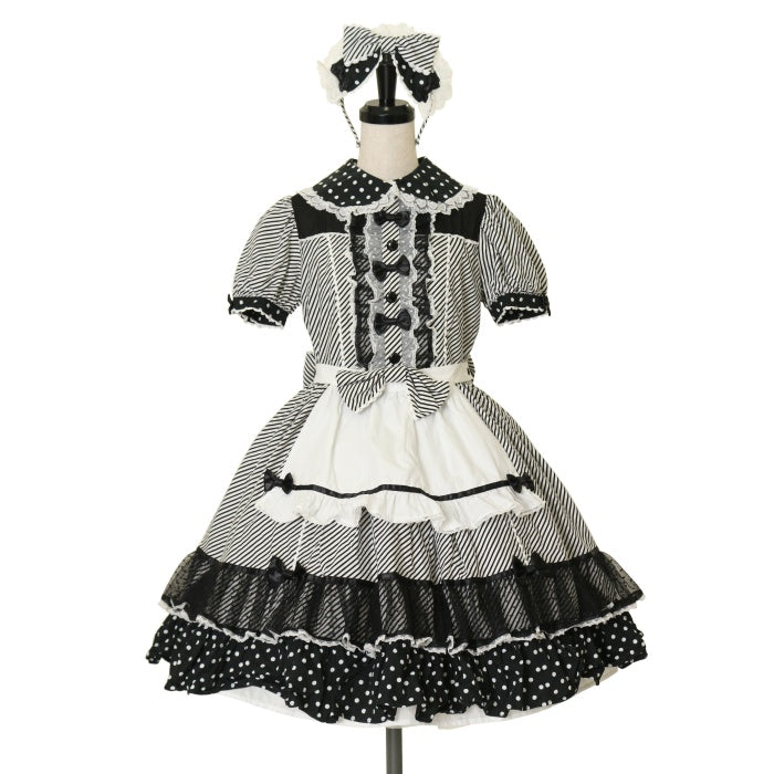 USED】Stripe Girly Cafe Set | Angelic Pretty | ロリータ
