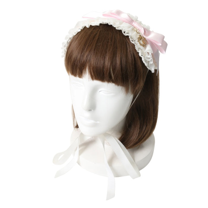 BABY シャン・ドゥ・フルールリボンベッドドレス　黒×ピンク USED】フォンタンジュ ヘッドドレス | BABY, THE STARS SHINE BRIGHT