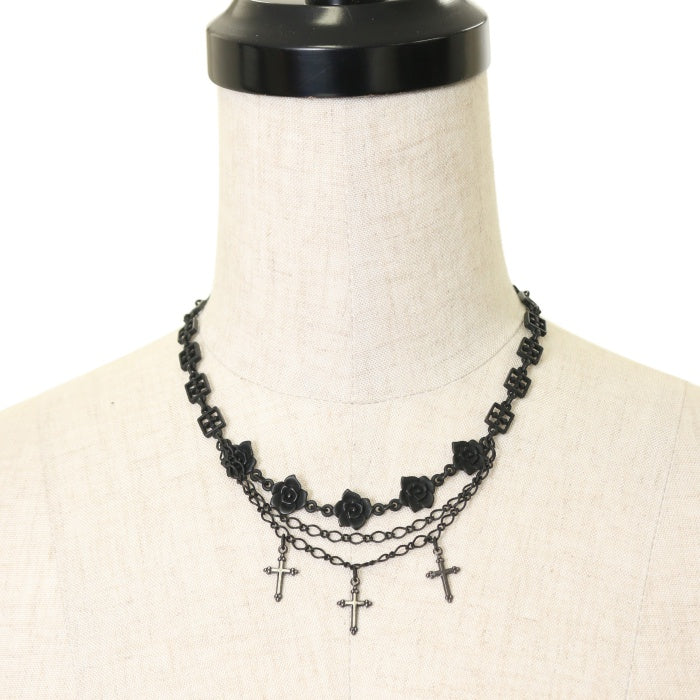 モワティエ　バラ十字架アームカバー モワティエ バラ十字架アームカバー Moi-meme-Moitie(モワ