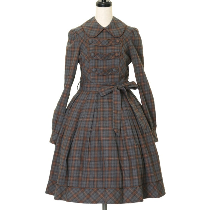 Victorian Maiden チェックワンピース Victorian maiden - EXCENTRIQUEエクサントリーク秋冬チェック