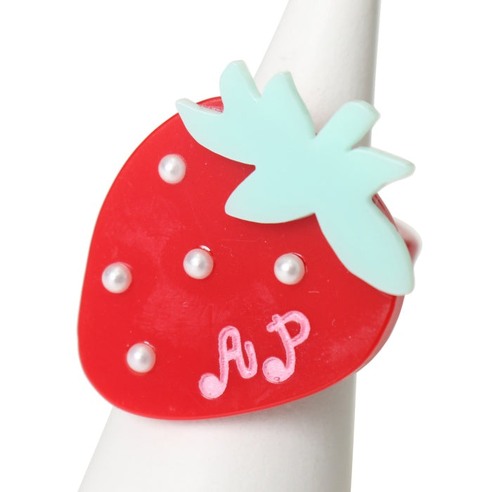 Angelic pretty 摘みたていちご リング ピンク レア Angelic pretty 摘みたていちご リング ピンク レア