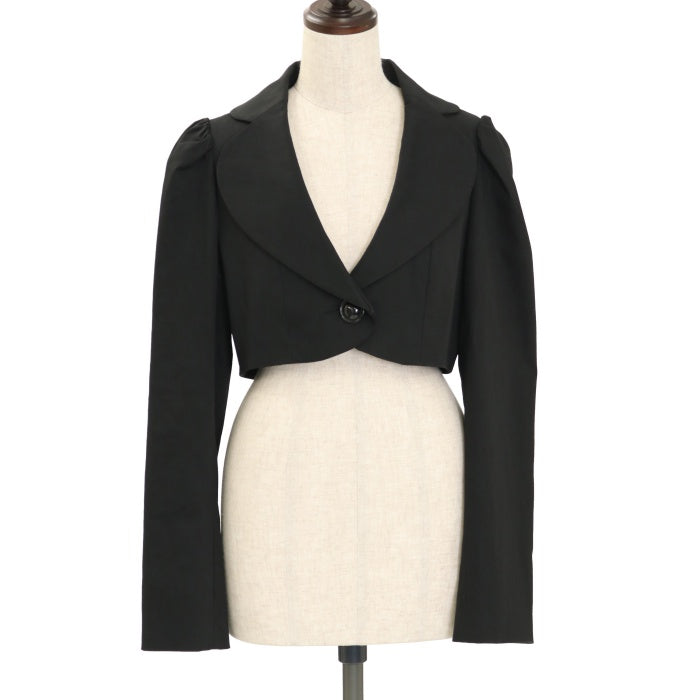 BLACK PEACE NOW * ショートジャケット USED】【Mサイズ】テーラードショートジャケット | BLACK PEACE