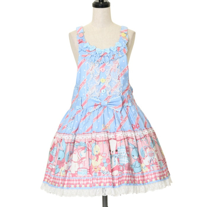 Angelic pretty toy parade トイパレ　サロペット USED】MELODY TOYSサロペット | Angelic Pretty Wunderwelt Online