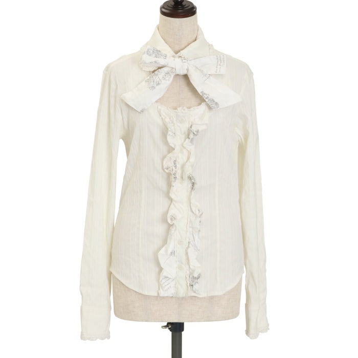h.naoto blood シャツ ブラウス BLOODY ROSE COLLECTION – h.NAOTO WEBSHOP