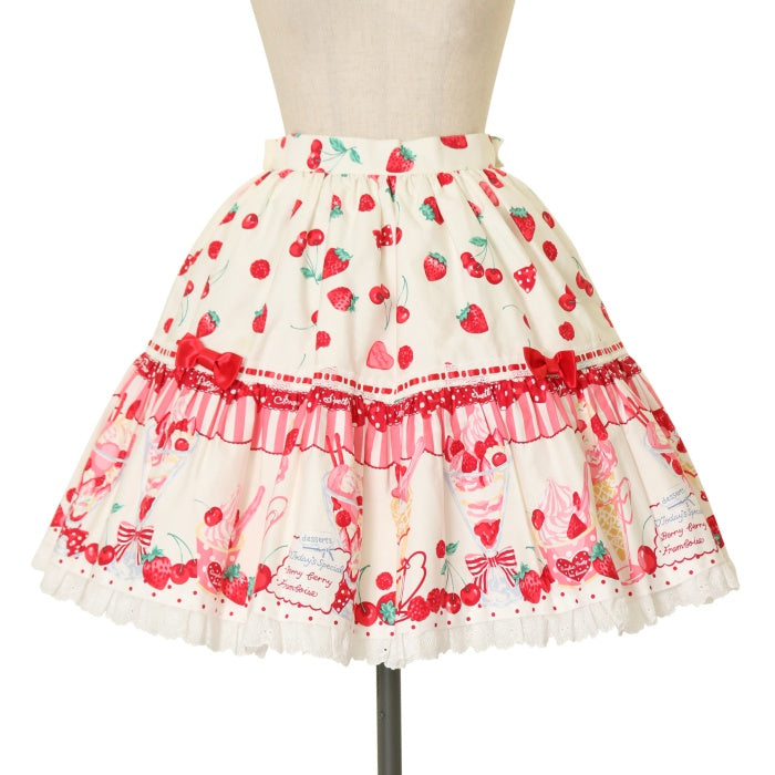 Triple Tart Skirt by Angelic Pretty