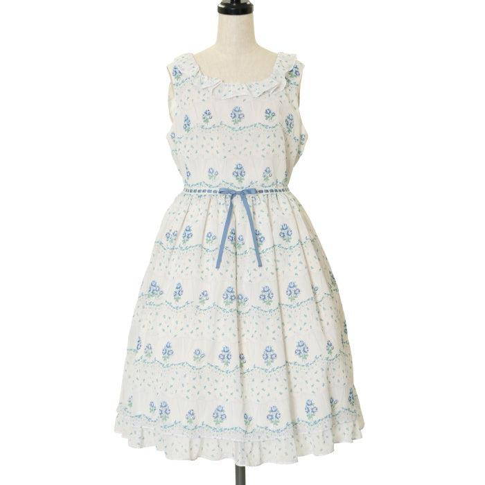 USED】petit rose frill ノースリーブワンピース | Emily Temple cute