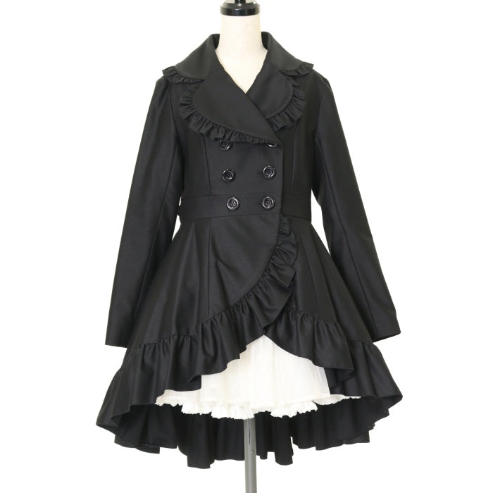 USED】【Mサイズ】ロングテールフリルコート | Sheglit | ロリータ