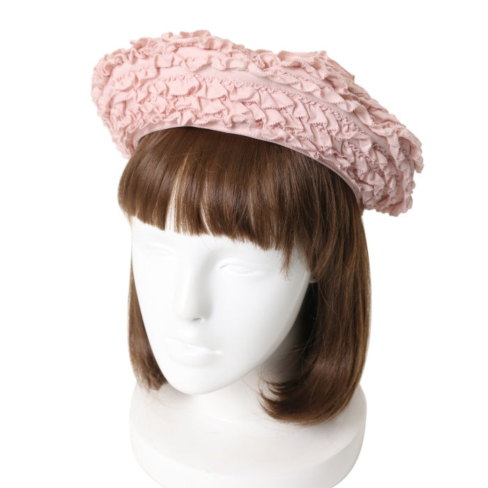 🌸 . ローンフリルベレー帽 color:クロ.エクリュ.イエロー.ピンク.コン ¥19,800 . @melrose_official_50th  @pinkhouse_shimpaclub . #pinkhouse #ピンクハウス #jfashion #フリル #可愛い