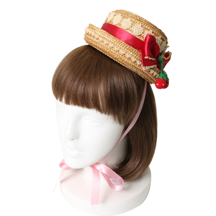 USED】Berry Gardenストローハット | Angelic Pretty Wunderwelt 