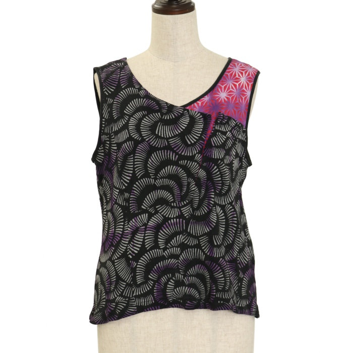 h.ANARCHY】ダメージ加工タンクトップ安全ピン