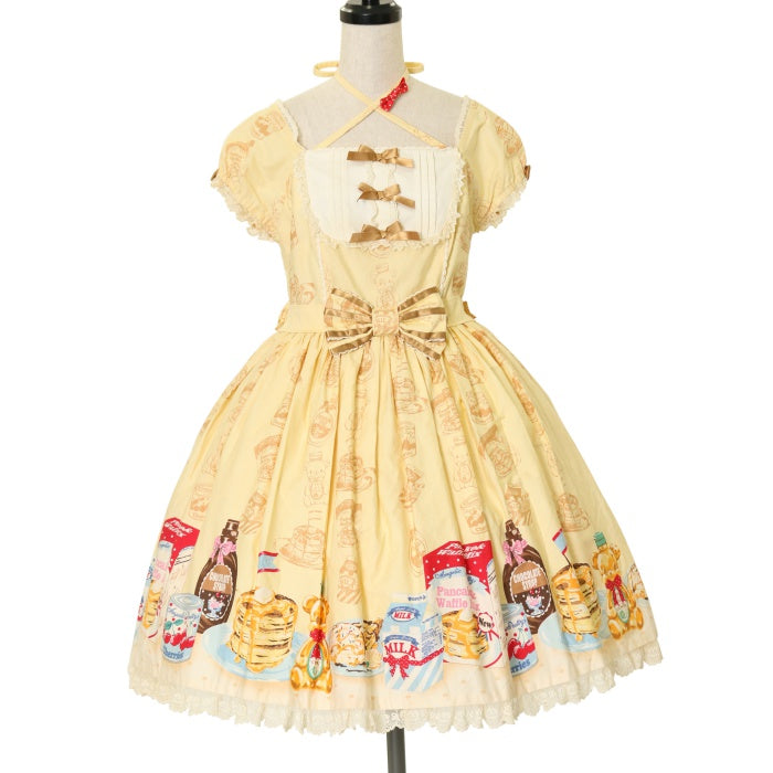 ワンピース angelic pretty Honey cake Honey Cake Cafe Skirt by Angelic Pretty