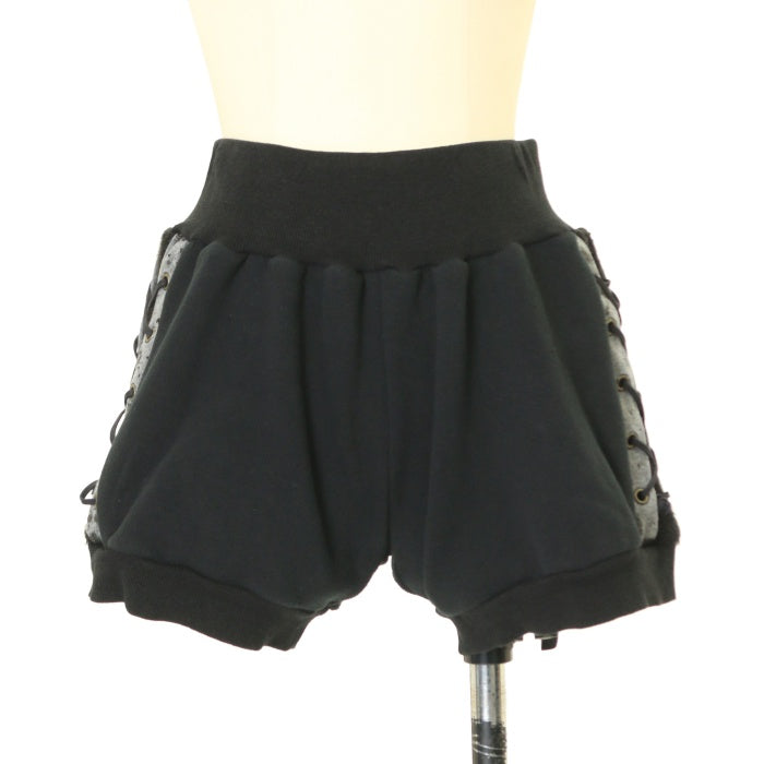 USED】サイドレースアップショートパンツ | Na+H | ロリータ ゴスロリ  