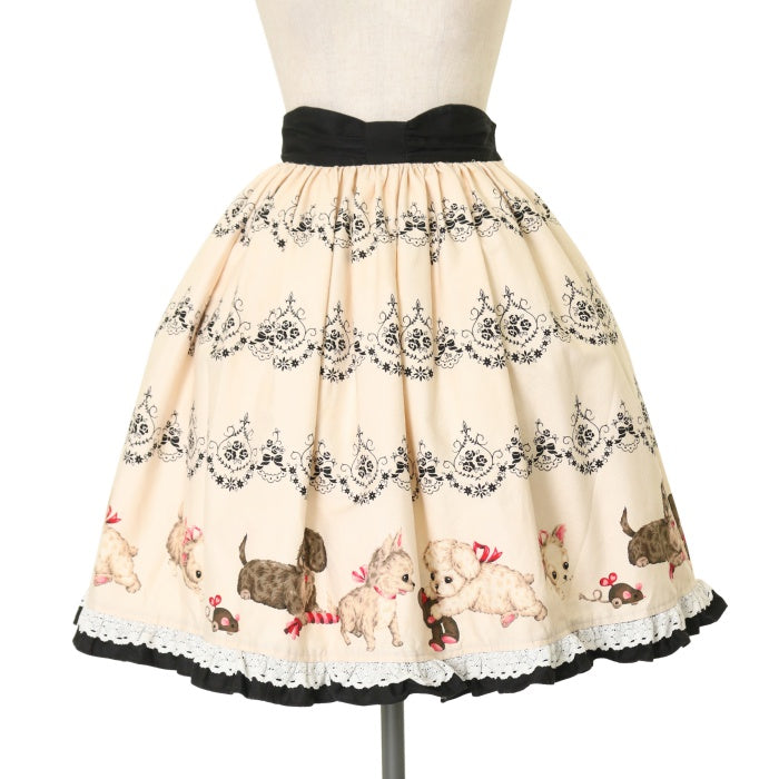 Innocent world　スカート　犬柄　美品 USED】【Mサイズ】こいぬスカート | Innocent World | ロリータ