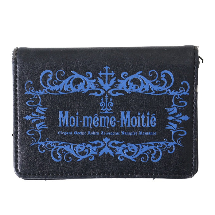 Moi-même-Moitié 名刺入れ 黒 USED】MmMカードケース(黒×青) | Moi-même-Moitié | ロリータ