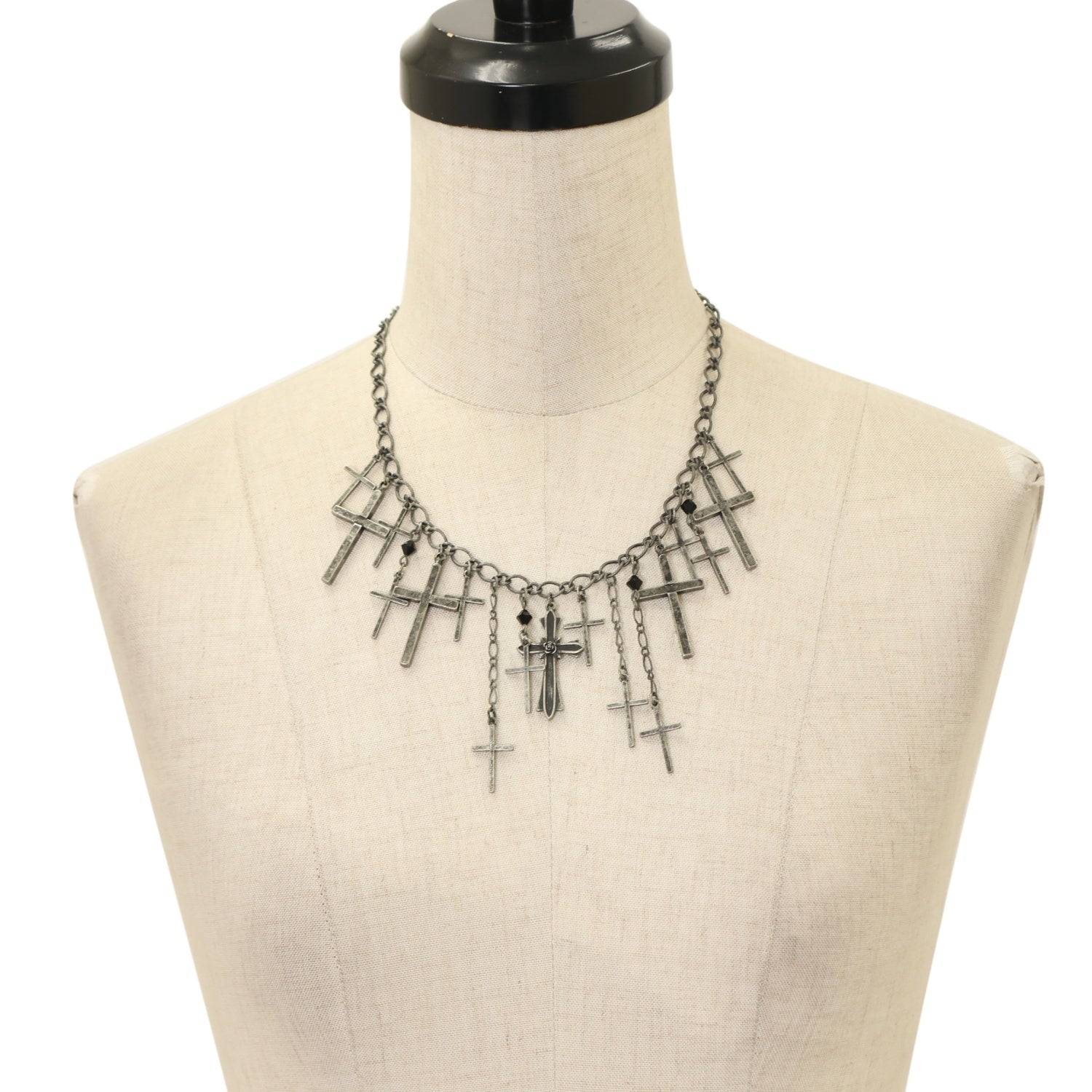 USED】M+ROSE×十字架ネックレス | Moi-même-Moitié | ロリータ