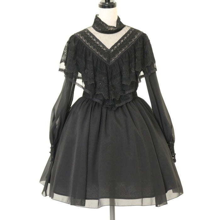 セレスティアゴシックミニドレス黒