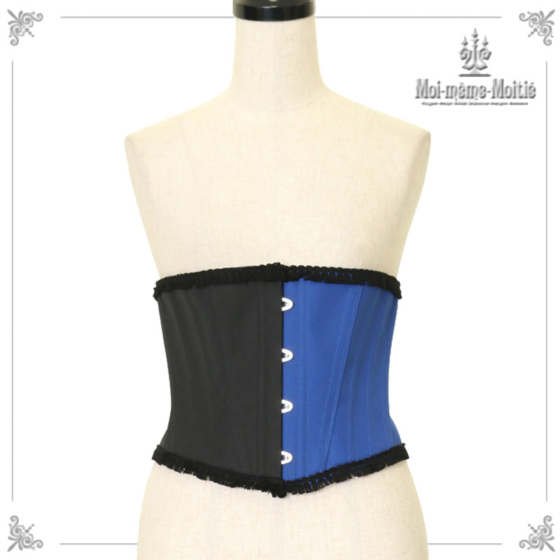 Bicolor Short Corset | Moi-même-Moitié | Wunderwelt Fleur - Online