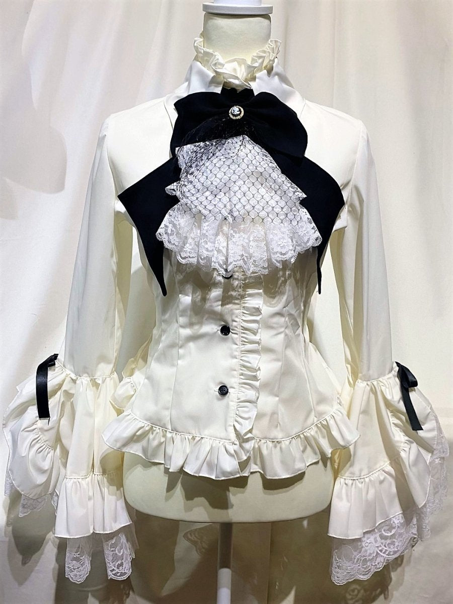 🤍スタッフ着用🖤 【MARBLE】 ブラウス&スカートセットアップ風全身コーディネートワンピース ¥32,780(税込) 【Sheglit】  