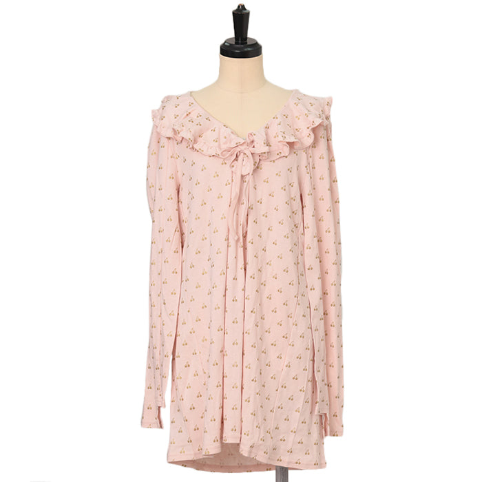 Katie チェリー ワンピース USED】チェリープリントカットワンピース | Katie | ロリータ