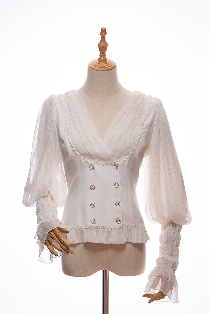 Ameri VINTAGE - アメリヴィンテージ　SOPHIA DRAPE NECK BLOUSE Alex Evenings Women's Portrait-Collar Tie-Waist Blouse - Macy's