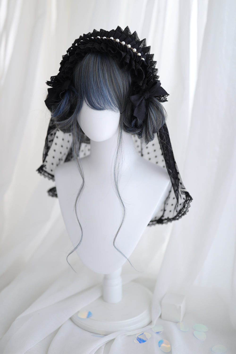 Morning Prayer」 Headdress with Veil | AmaStacia | Wunderwelt