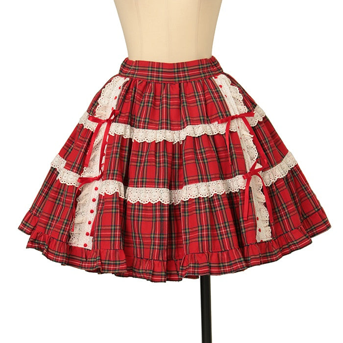 Cornet チェック柄 スカート Cornet チェック柄スカート Cornet チェック柄スカート