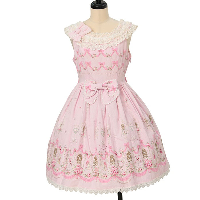 USED】パリの窓柄ジャンパースカート・2 | BABY, THE STARS SHINE