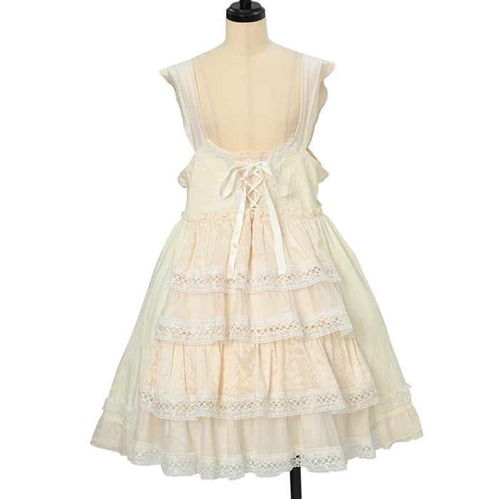 H.NAOTO FRILL ウサちゃんレースフリルジャンスカ H.NAOTO FRILL ウサちゃんレースフリルジャンスカ