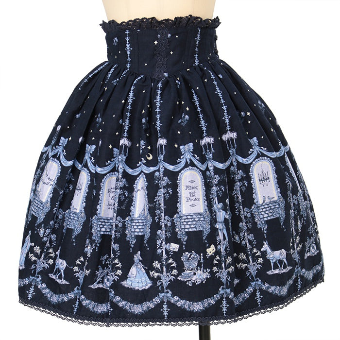 alice and the pirates コロンビーナスカート　クロ alice and the pirates コロンビーナスカート クロ 【公式通販】