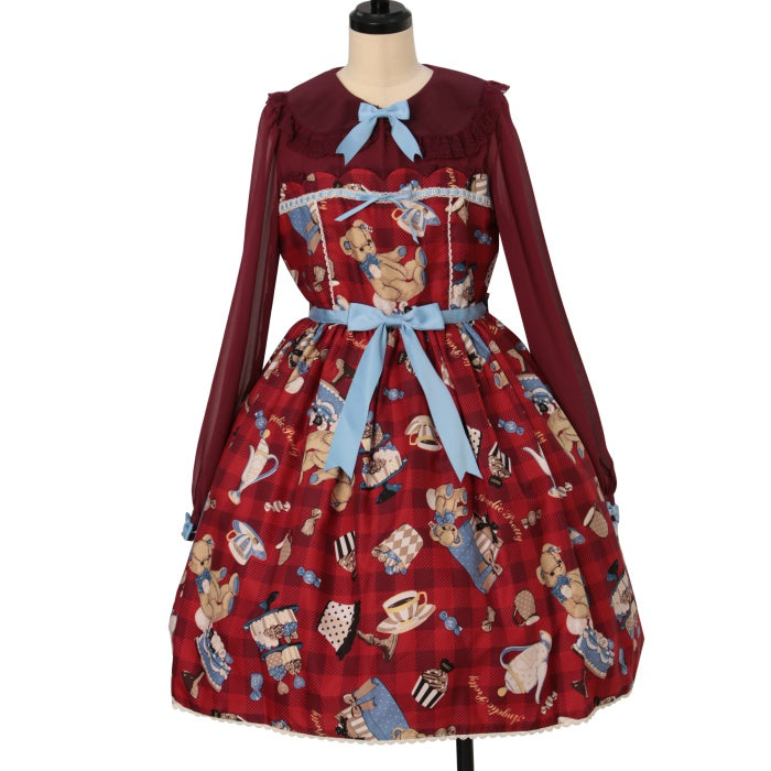 Angelic Pretty 夢見るプレゼントワンピース USED】夢見るプレゼントワンピース | Angelic Pretty | ロリータ