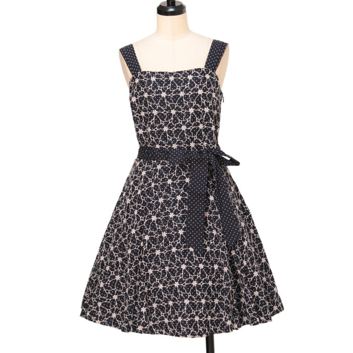 Jane Marple ドレス Jane Marple Dans Le Salon / DELFT DAYティアードドレス グレー