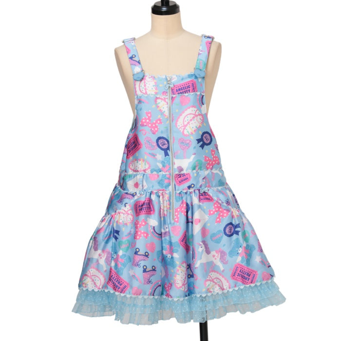 USED】Girly Stickerサロペット | Angelic Pretty | ロリータ ゴスロリ