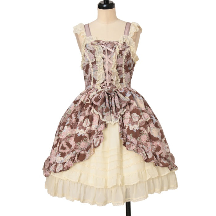 BABY,♡Flying Love From Juliet柄ドールJSK日本製 Flying Love From Juliet Doll JSK by Baby, the Stars Shine Bright