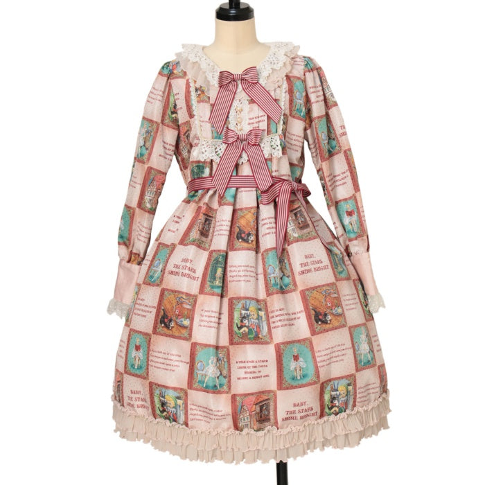 USED】Ex libris the DOLLS柄ワンピース | BABY, THE STARS SHINE