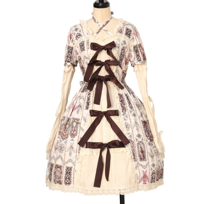 USED】恋月姫 ステンド天使柄リボンワンピース | BABY, THE STARS