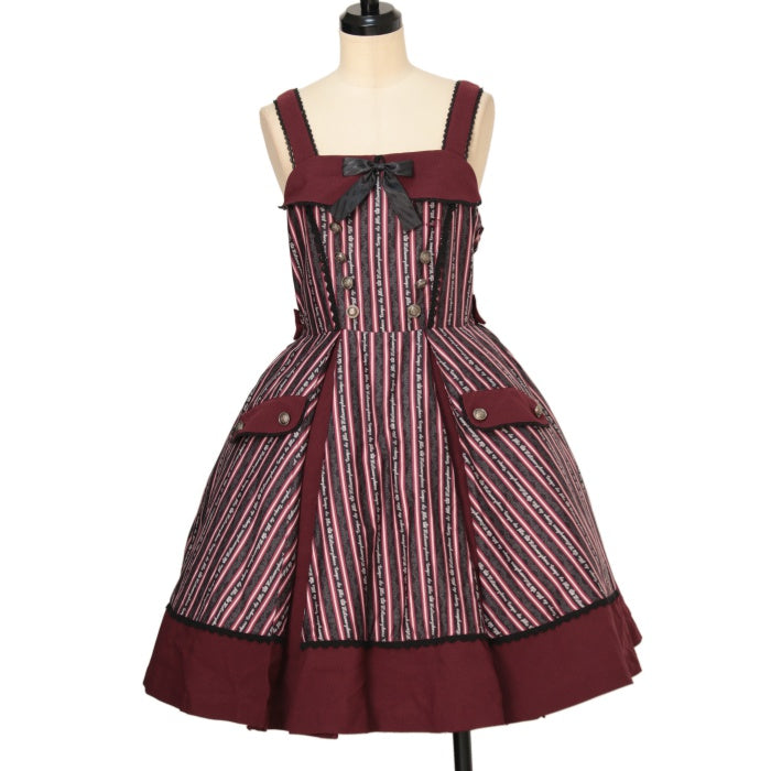 USED】Royal stripe ジャンパースカート | metamorphose Wunderwelt
