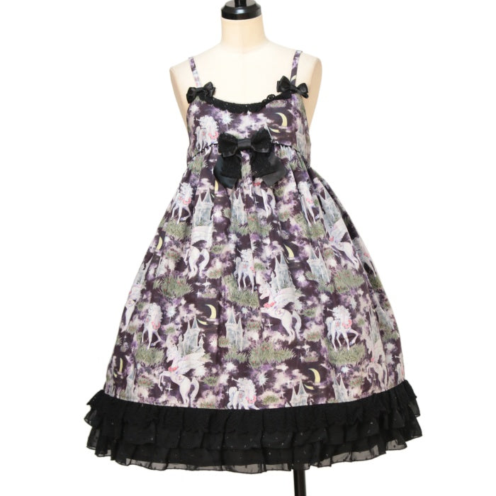 Paraiso du un Unicorn柄 jsk アリパイ Paraiso du un Unicorn JSK I by Alice and the Pirates