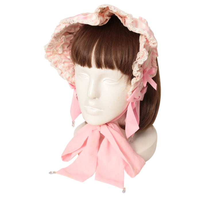 USED】涙のグラスボトルハーフボンネット| Angelic Pretty Wunderwelt