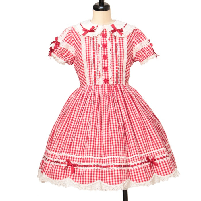 USED】ギンガムTea Party Set | Angelic Pretty Wunderwelt Online 