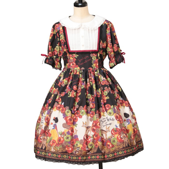 USED】【Disney/Lサイズ】ワンピース 白雪姫 SNOW WHITE 80TH
