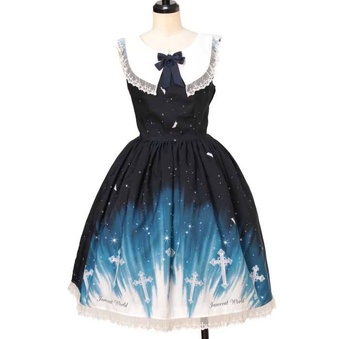 USED】【Mサイズ】クロスと羽の聖歌隊ジャンパースカート | Innocent